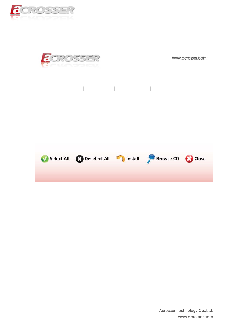 Acrosser ACM-B6360 User Manual | Page 54 / 63