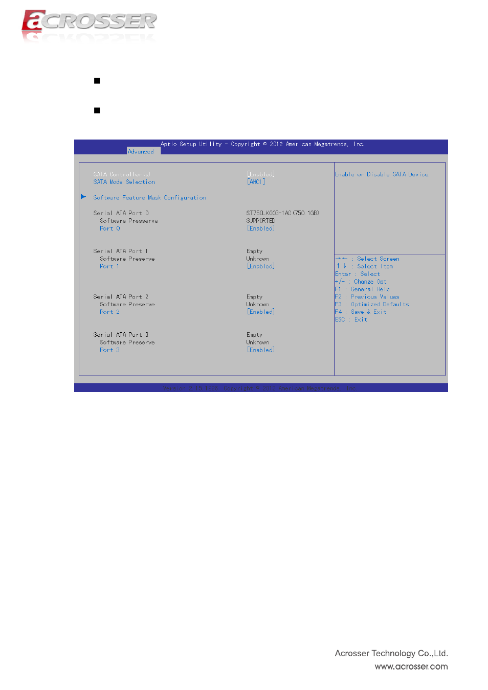 Acrosser ACM-B6360 User Manual | Page 56 / 63