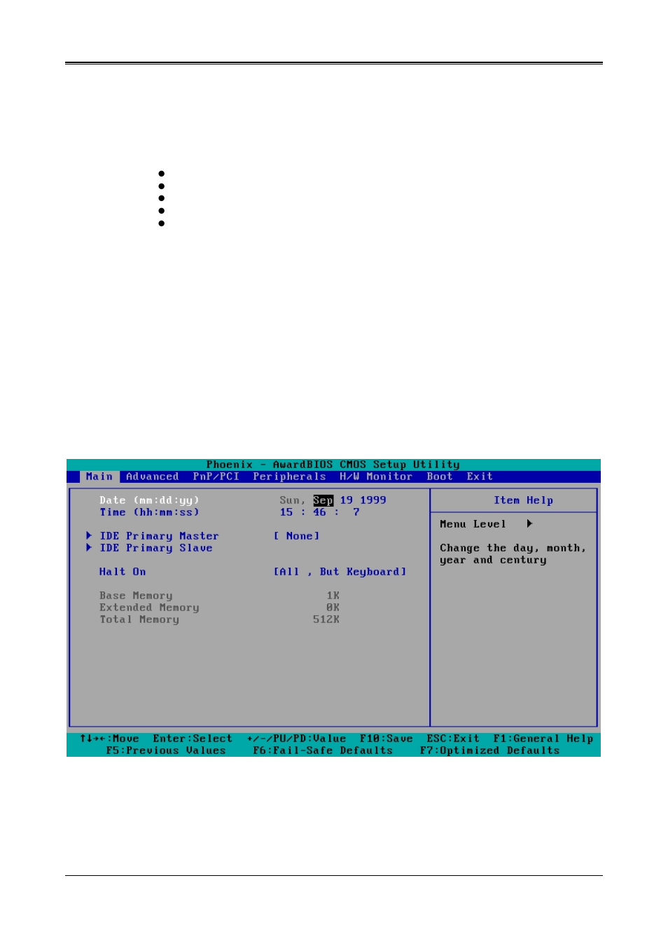 Bios console, 1 bios setup overview | Acrosser AR-B1622 User Manual | Page 12 / 26