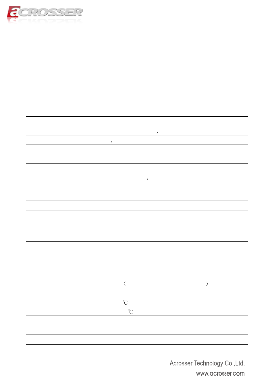 Chapter 1 introduction, Specifications | Acrosser AMB-D255T1 User Manual | Page 4 / 38