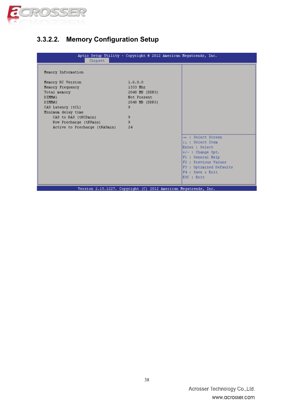 Acrosser AMB-IH61T3 (Mini-ITX) User Manual | Page 38 / 45