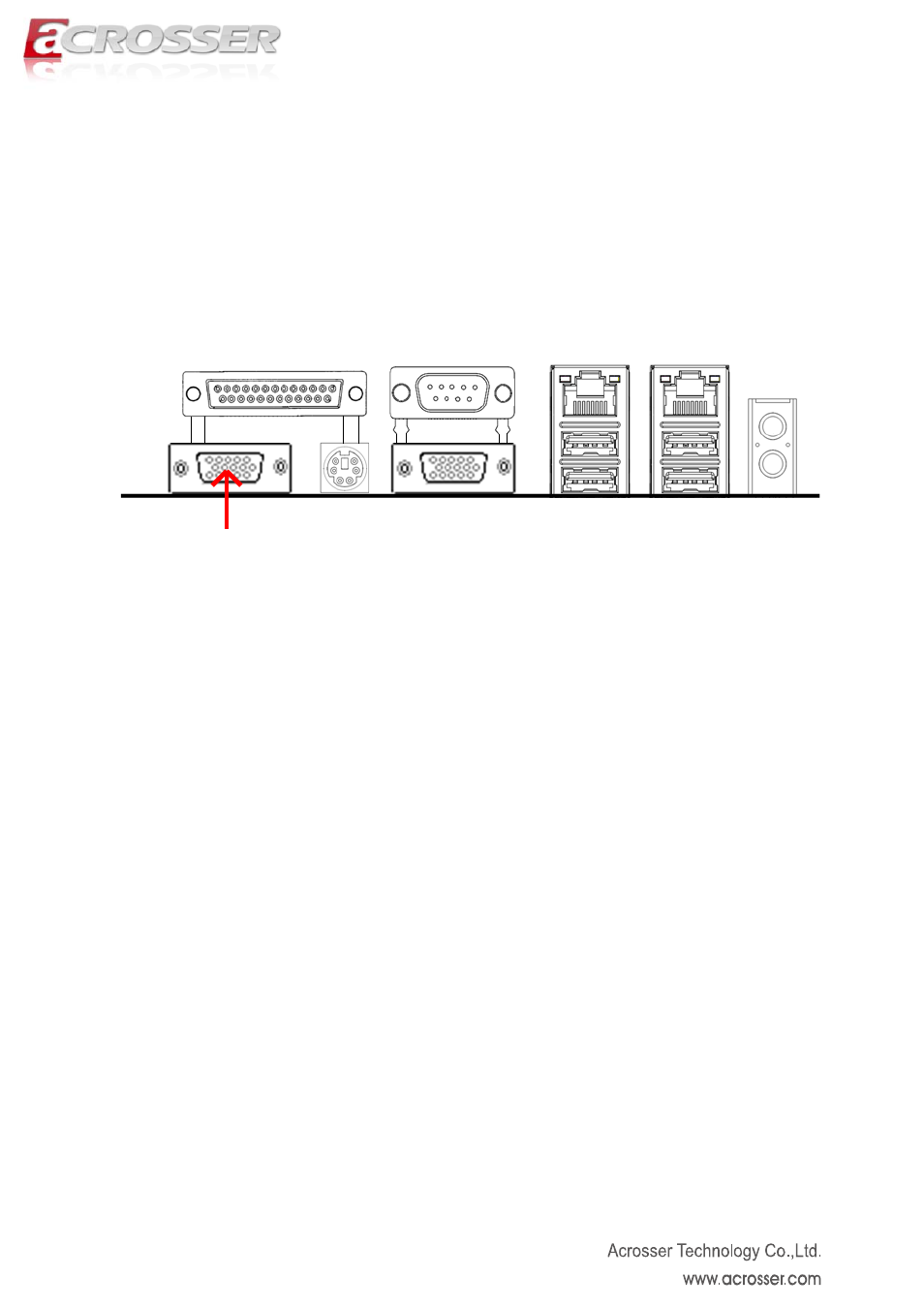 Vga2 (blue color) | Acrosser AMB-IH61T3 (Mini-ITX) User Manual | Page 43 / 45