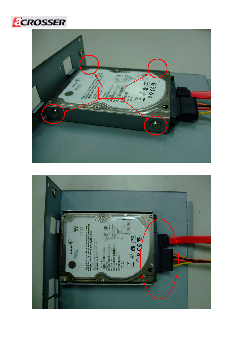 Screw | Acrosser AR-N6000 User Manual | Page 10 / 28