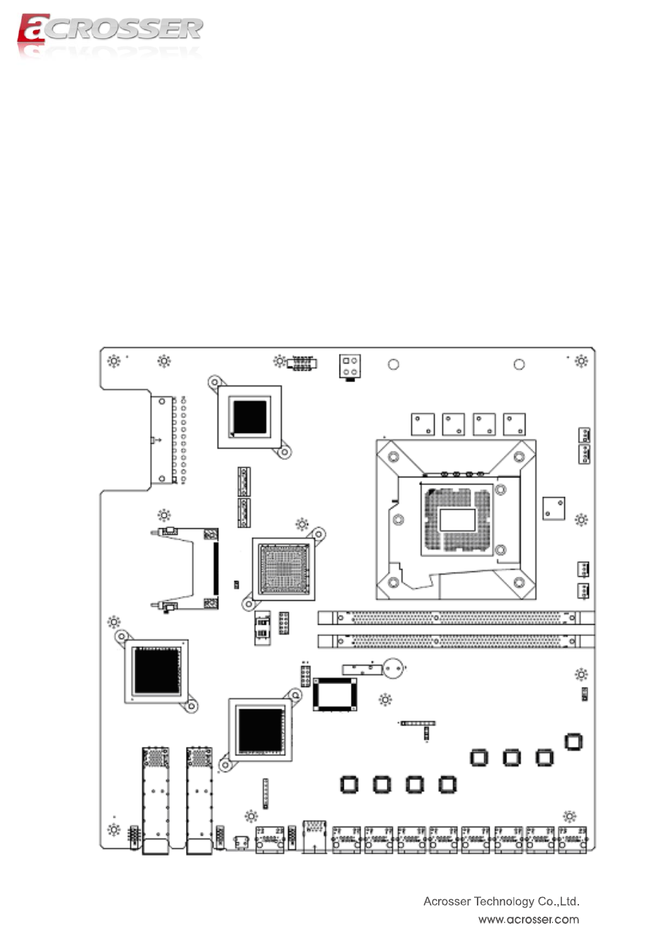 Chapter 4 h/w information, Main board illustration | Acrosser ANR-IB75N1/A/B User Manual | Page 24 / 76