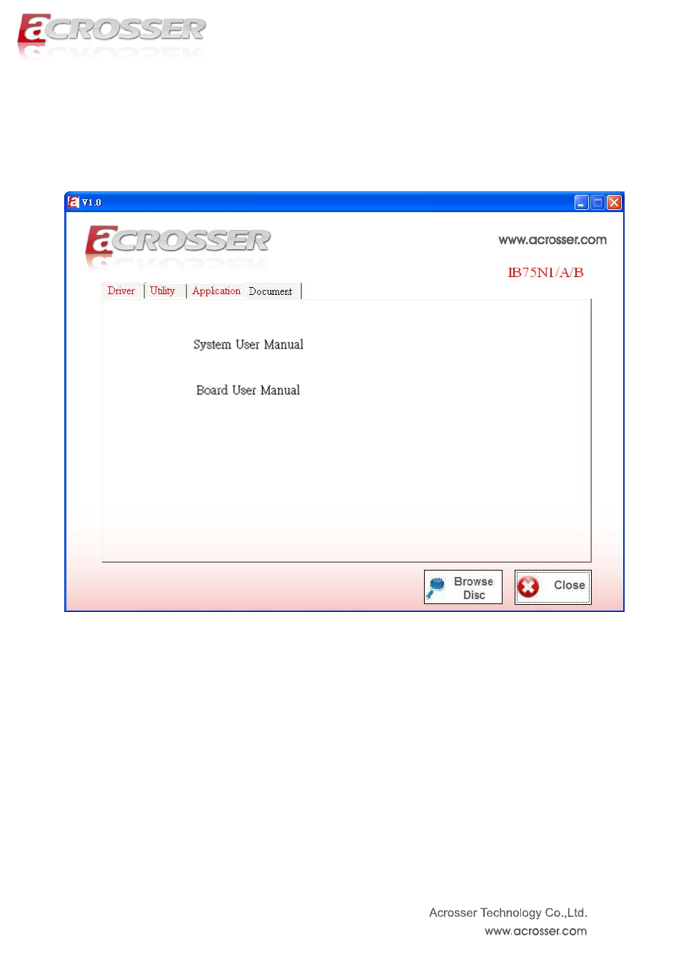 4 documents page | Acrosser ANR-IB75N1/A/B User Manual | Page 49 / 60