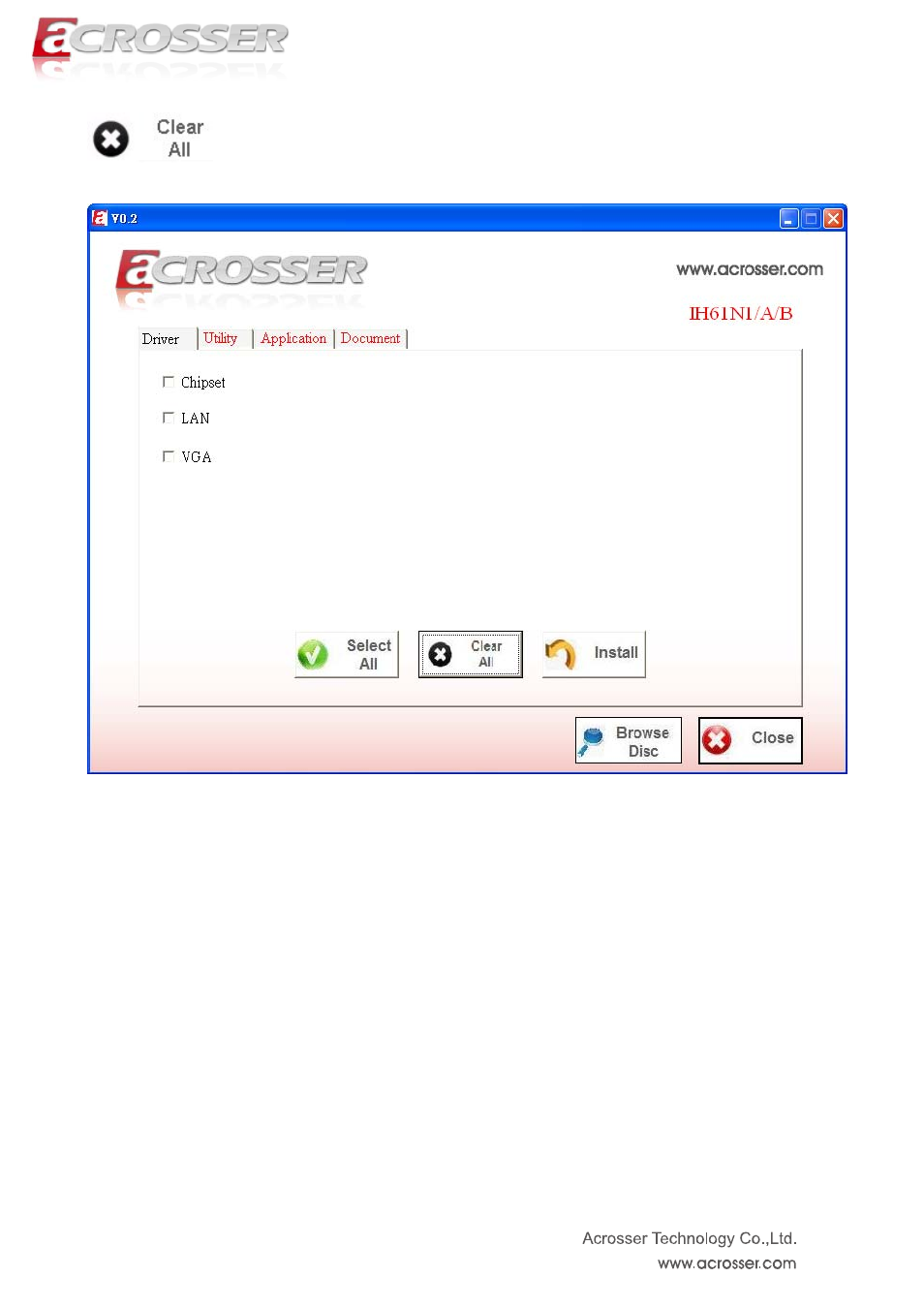 Acrosser ANR-IH61N1/A/B User Manual | Page 54 / 73