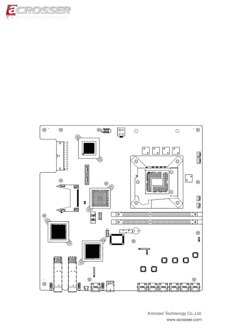 Chapter 2 h/w information, 1 main board illustration | Acrosser ANR-IH61N1/A/B User Manual | Page 8 / 57