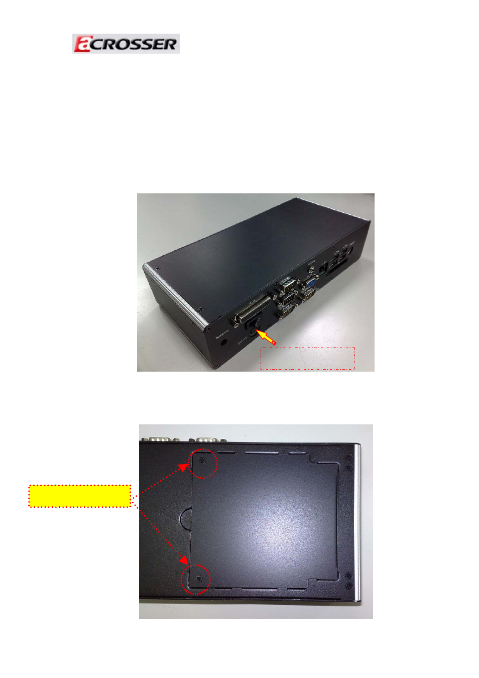 Procedure of assembly/disassembly | Acrosser AR-ES0631ET User Manual | Page 6 / 11
