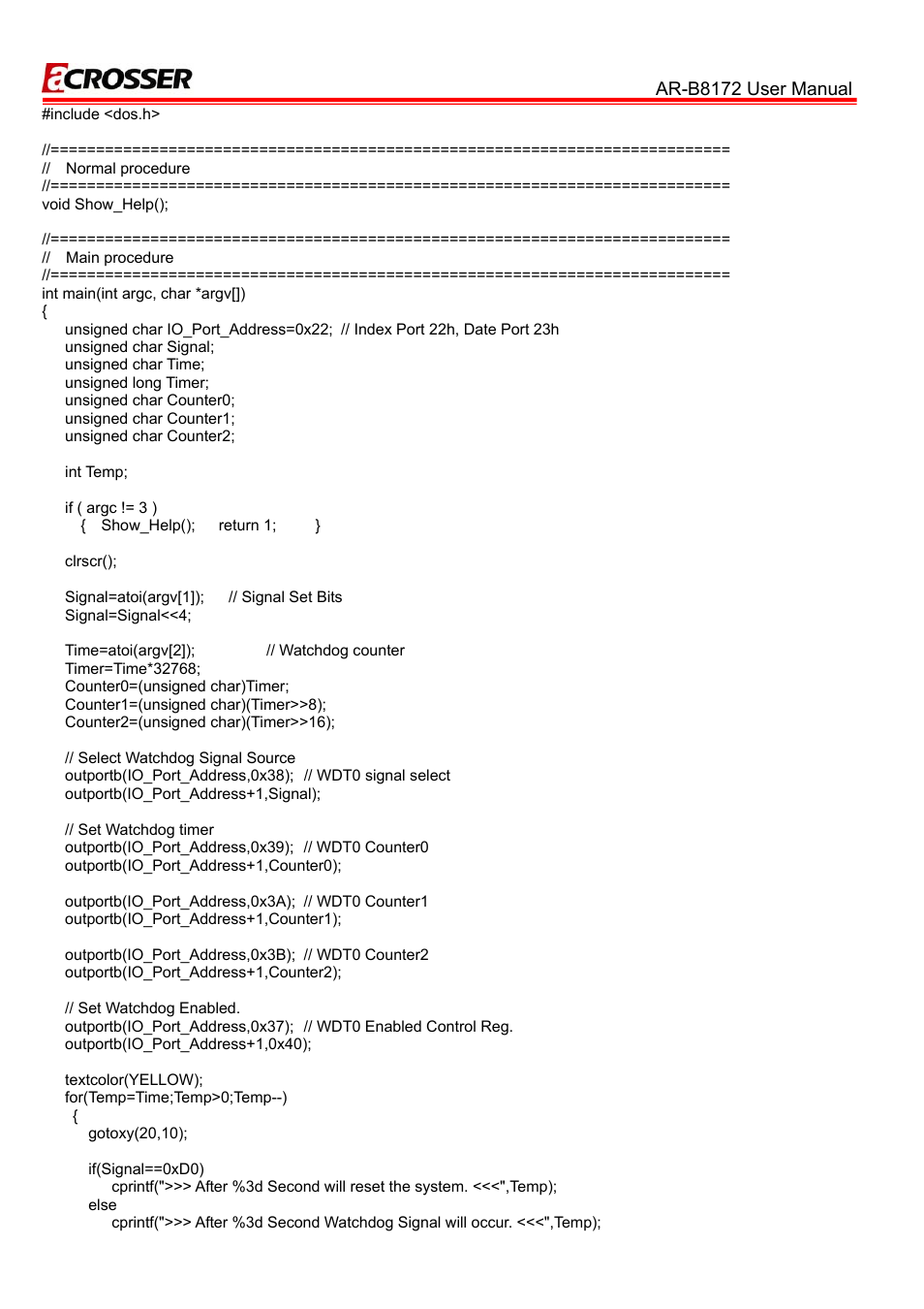 Acrosser AR-B8172 User Manual | Page 30 / 36