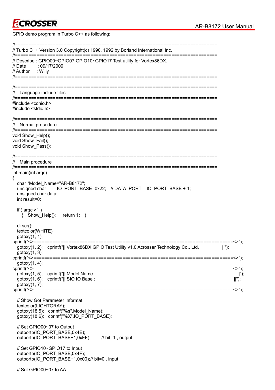 Acrosser AR-B8172 User Manual | Page 33 / 36