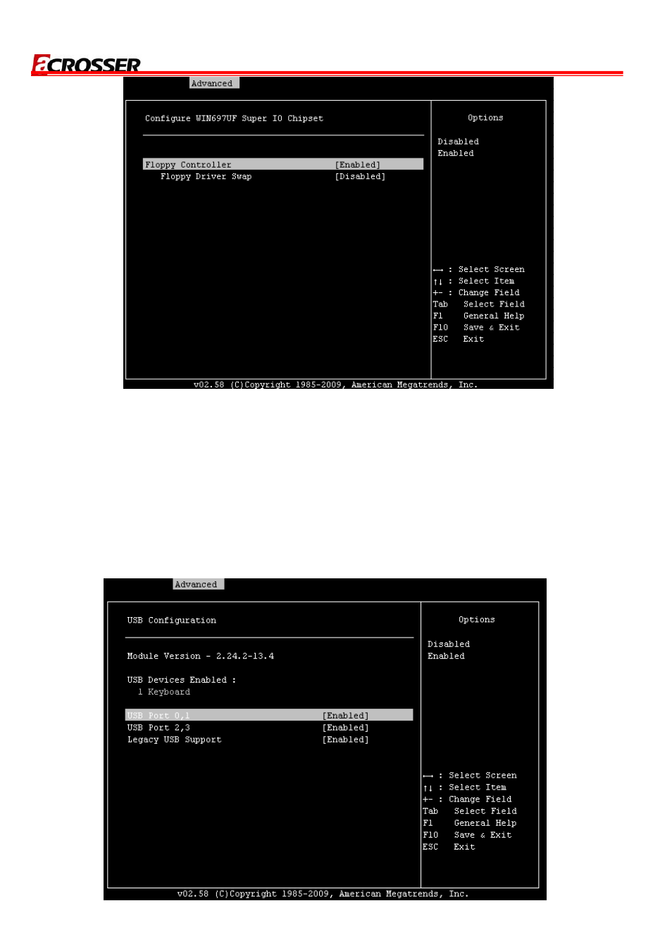 4 usb configuration | Acrosser AR-B8170 User Manual | Page 18 / 36