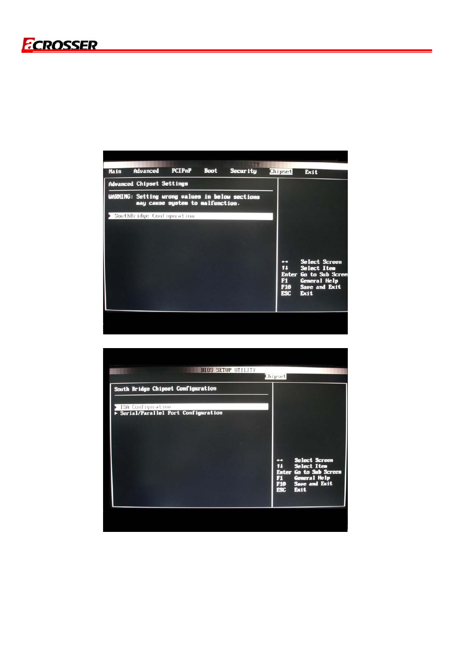 6 chipset setup | Acrosser AR-B8170 User Manual | Page 26 / 37