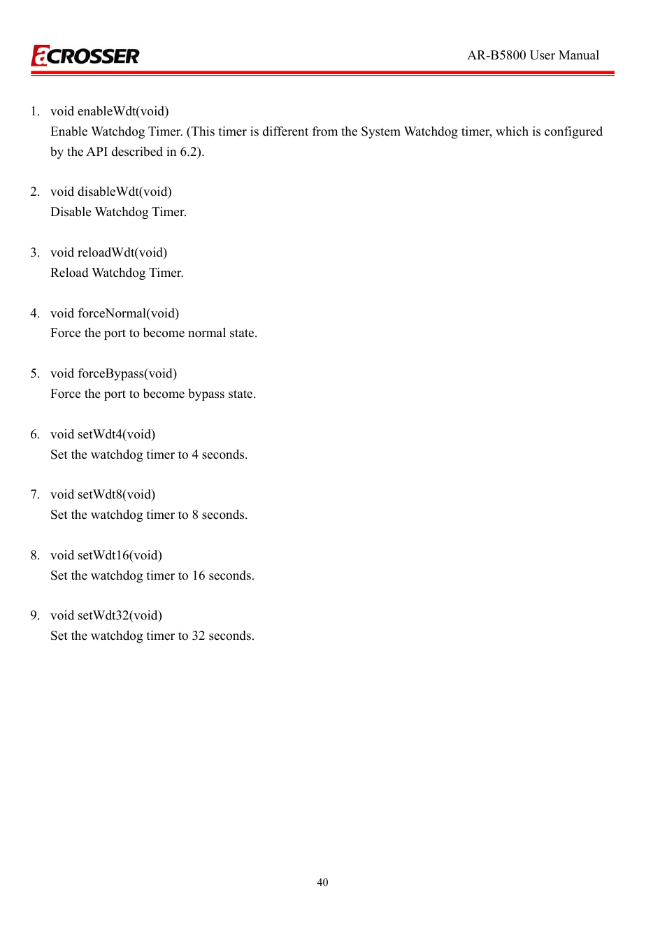 Lan bypass subsystem | Acrosser AR-R5800 User Manual | Page 40 / 40