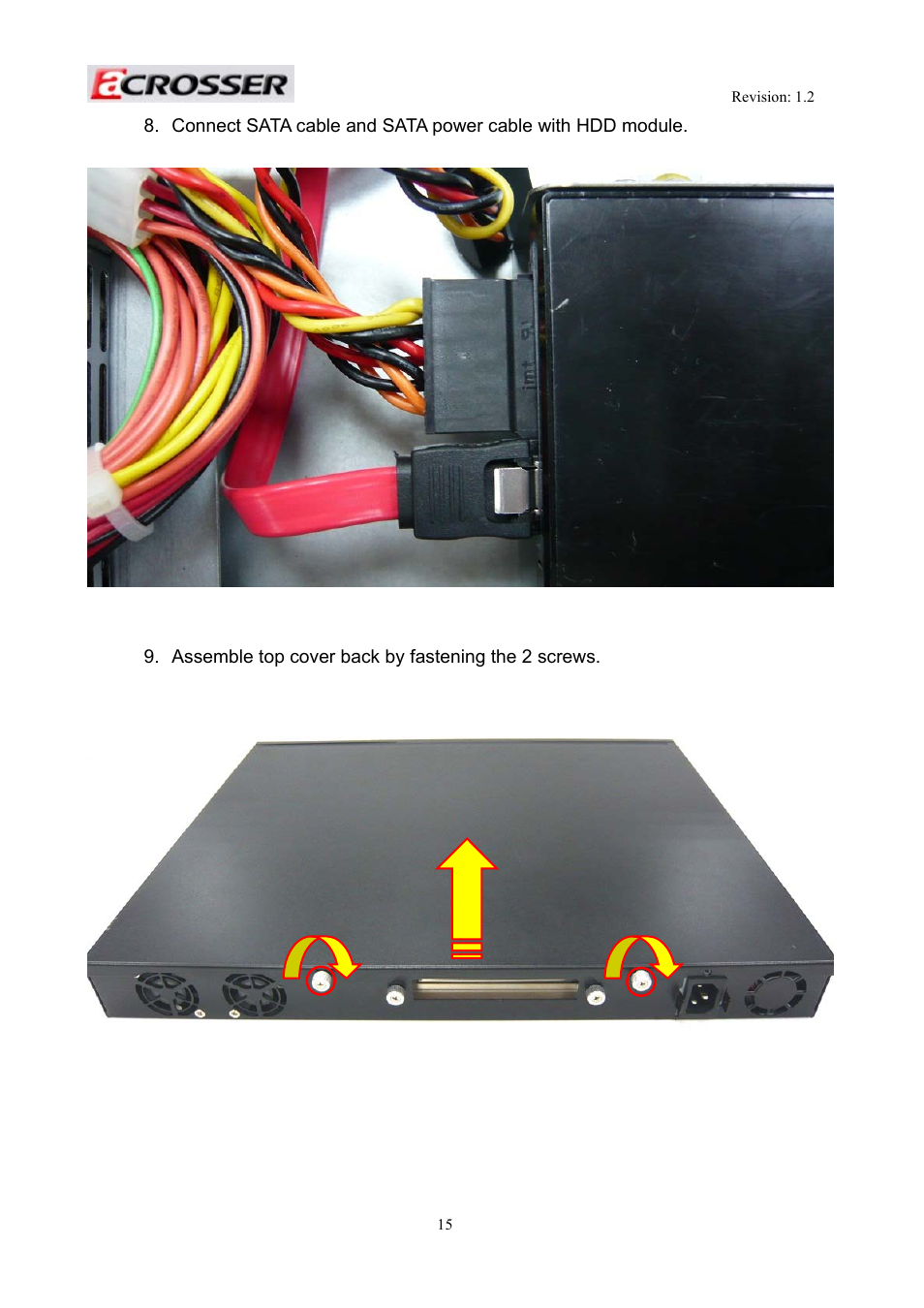 Acrosser AR-R5800 User Manual | Page 15 / 58