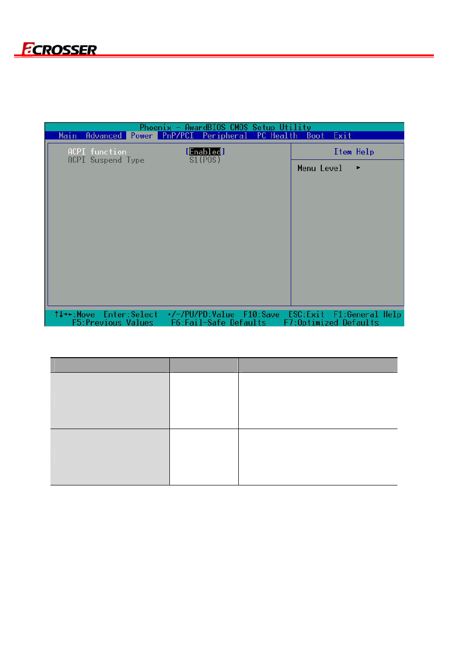 3 power setup | Acrosser AR-N8601 User Manual | Page 24 / 31