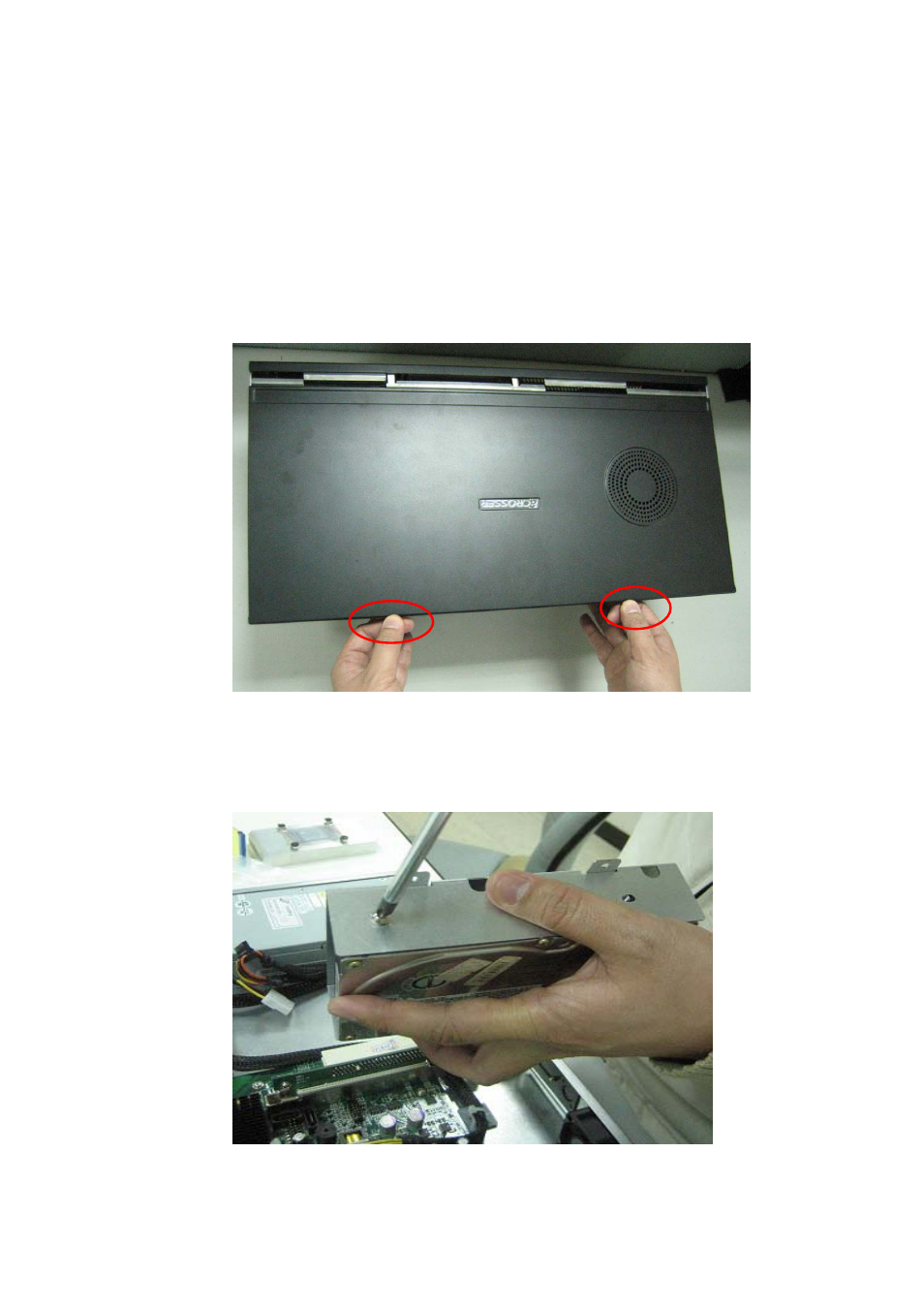 Procedure of assembly/disassembly | Acrosser AR-R5700 User Manual | Page 5 / 13