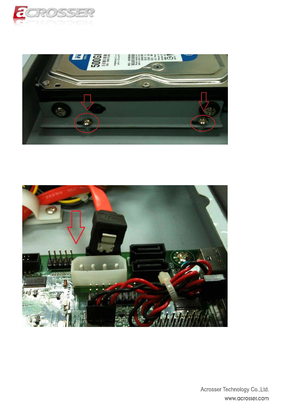 Acrosser AR-R6006 User Manual | Page 10 / 35