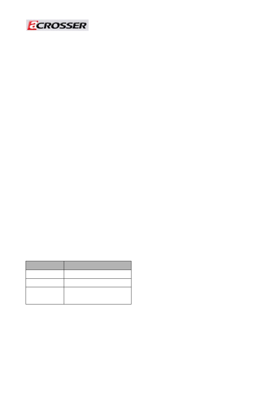 1 specifications, Item, Introduction to ar-r8601 | Specifications | Acrosser AR-R8601E16 User Manual | Page 3 / 8