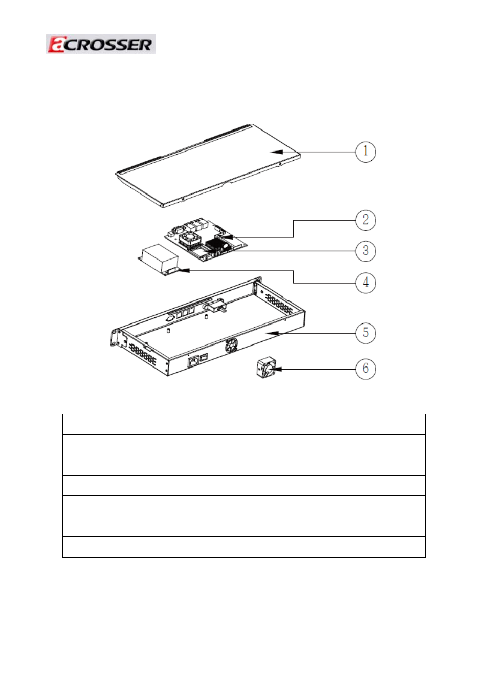 3) system configuration | Acrosser AR-R8601E16 User Manual | Page 6 / 8