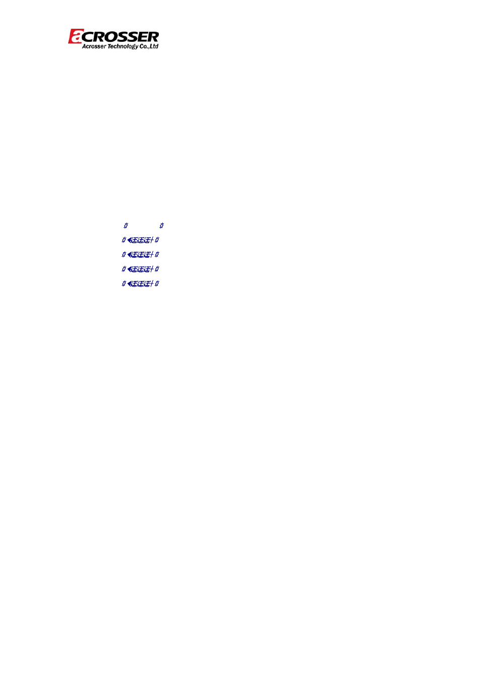 Acrosser AR-N8601FL User Manual | Page 20 / 37