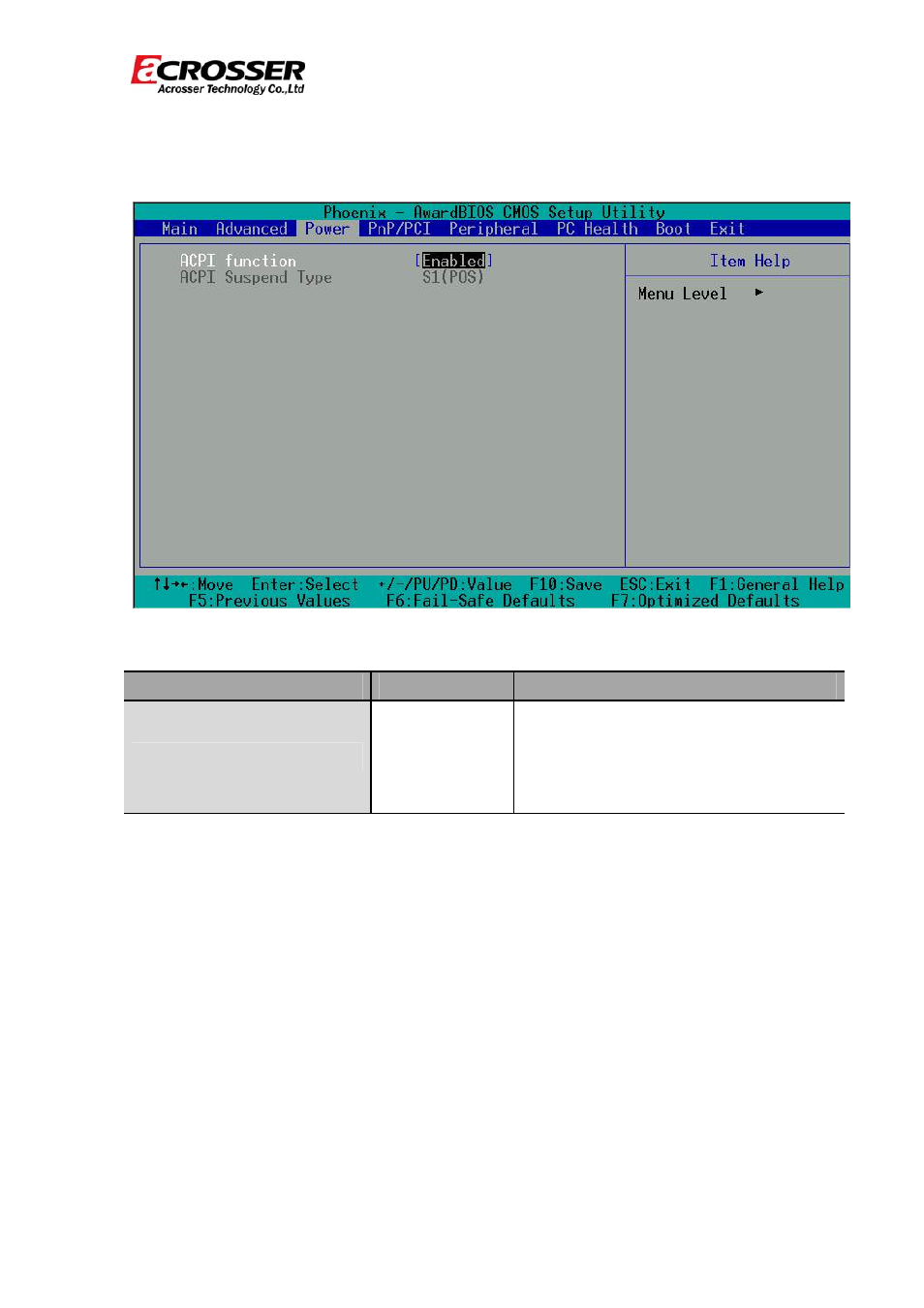 3 power setup | Acrosser AR-N8601FL User Manual | Page 29 / 37