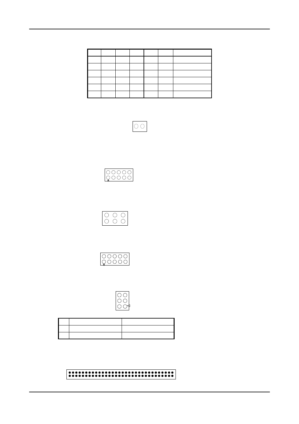 6 crt connector (cn7), 7 led header (j4), 8 usb connector(cn6) | 9 ethernet lan jumper (jp3) | Acrosser AR-B1550 User Manual | Page 19 / 37