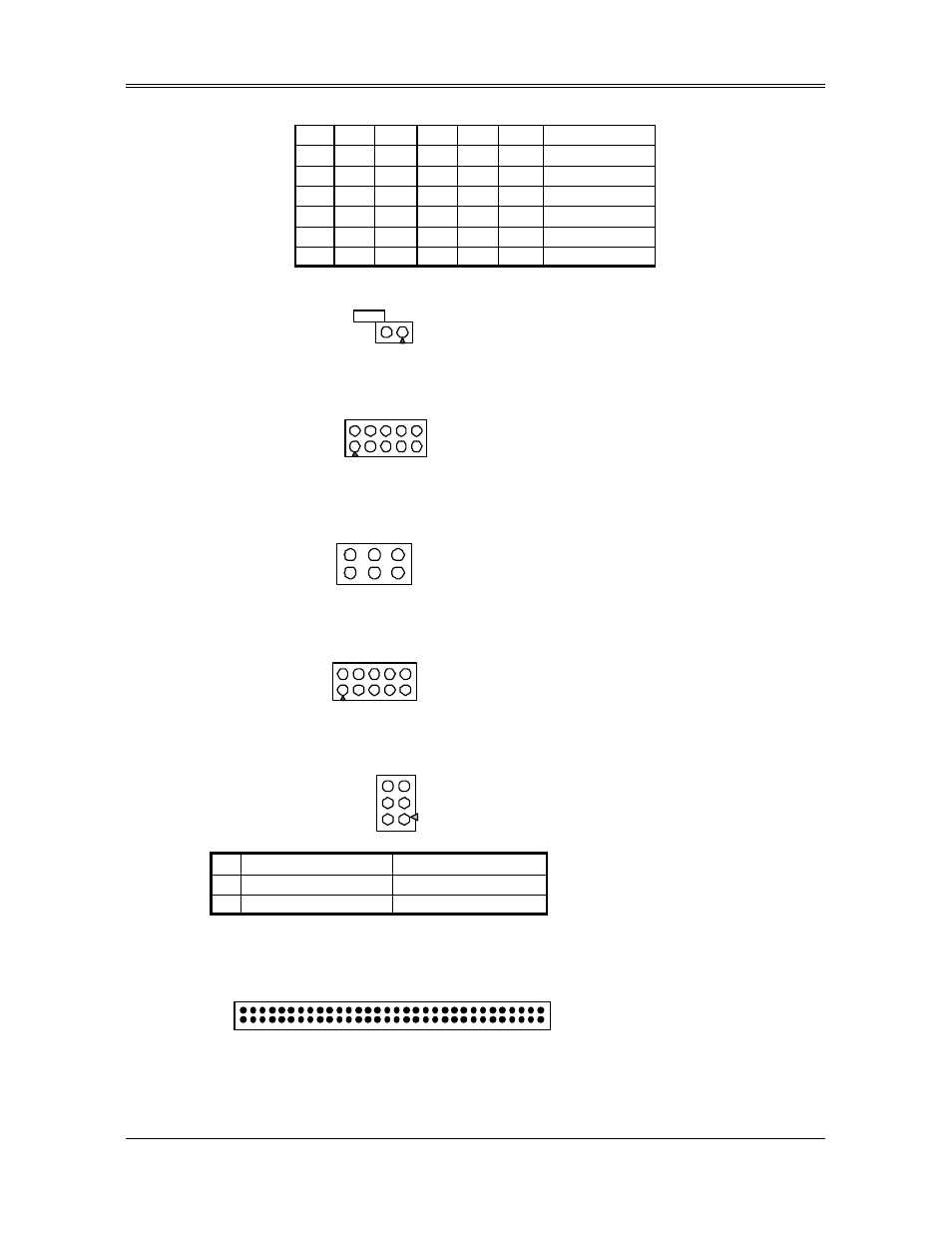 6 crt connector (cn7), 7 led header (j4), 8 usb connector(cn6) | 9 ethernet lan jumper (jp3) | Acrosser AR-B1550 User Manual | Page 18 / 32