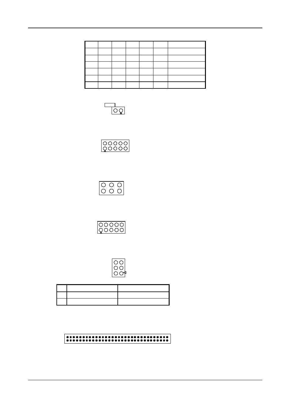 6 crt connector (cn7), 7 led header (j4), 8 usb connector(cn6) | 9 ethernet lan jumper (jp3) | Acrosser AR-B1550 User Manual | Page 18 / 32