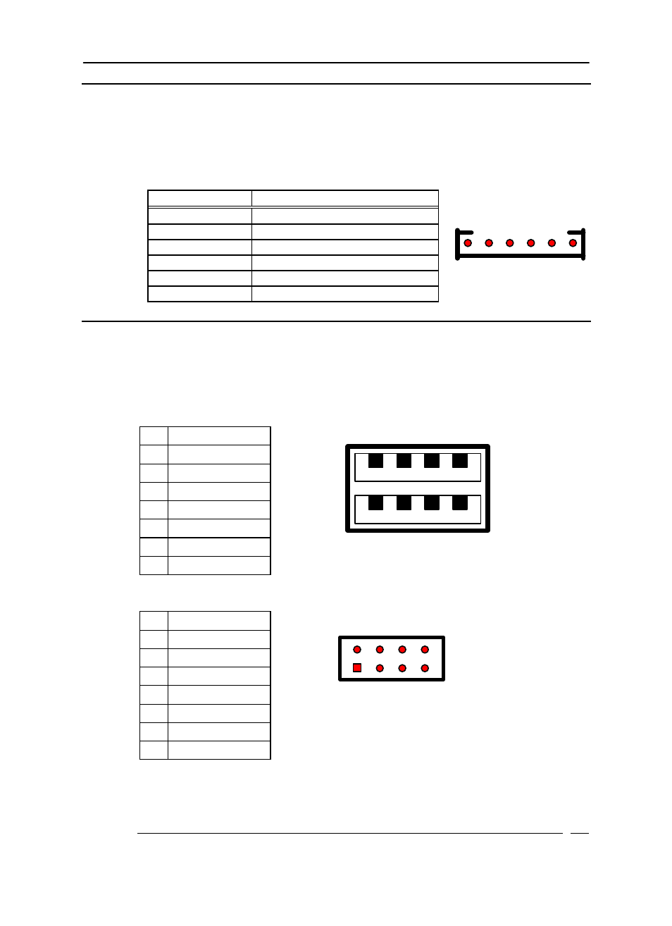 3 keyboard / mouse connector, 4 usb port connector | Acrosser AR-B1893 User Manual | Page 14 / 35