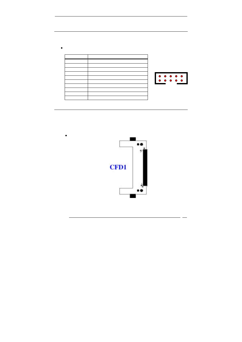 7vga connector, 8 compact flash storage card socket, 7 vga connector | Acrosser AR-B1893 User Manual | Page 16 / 35