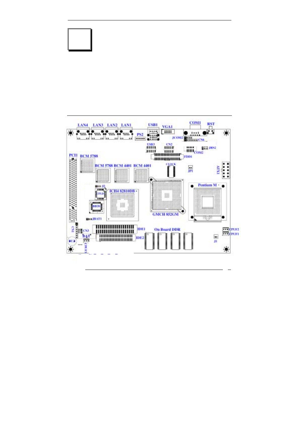 Installation, 1 ar-b1893’s layout | Acrosser AR-B1893 User Manual | Page 7 / 35