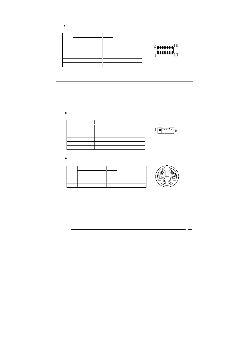 3 keyboard / mouse connector(ms_kb1,2) | Acrosser AR-B1841 User Manual | Page 16 / 36