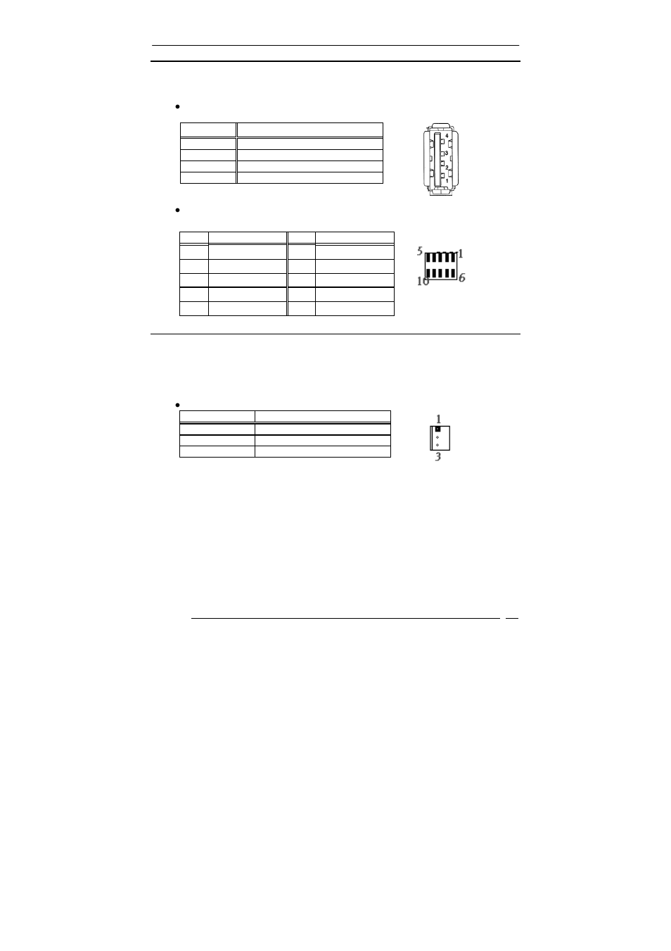 4 usb port connector(usb1~4), 5 fan connector (fan1) | Acrosser AR-B1841 User Manual | Page 17 / 36