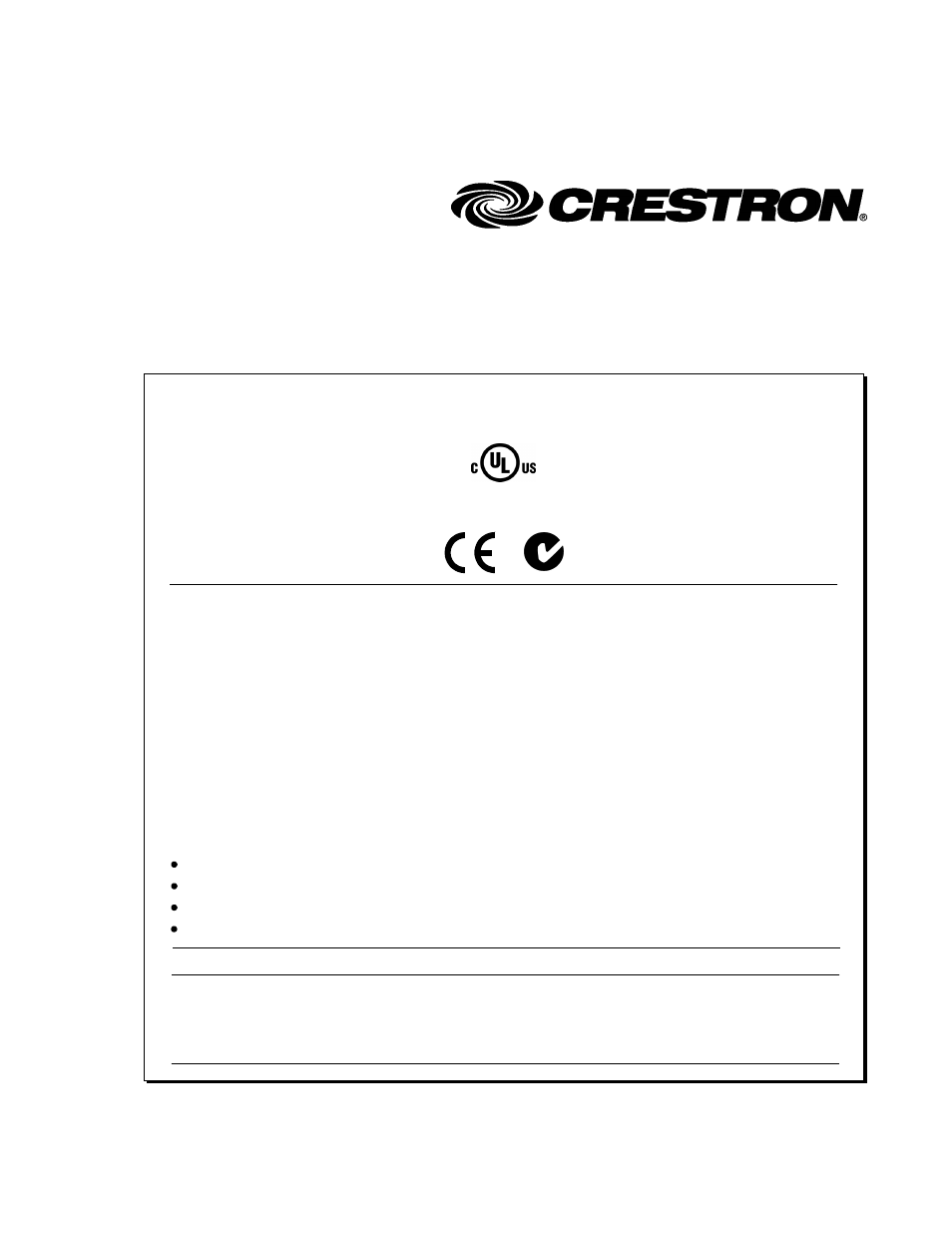 Crestron electronic DIN Rail Universal Dimmer DIN-1DIMU4 User Manual | Page 2 / 36