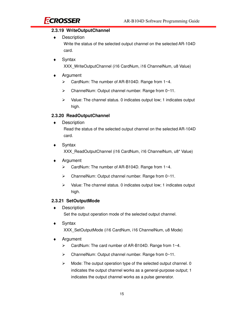 Acrosser AR-B104D User Manual | Page 19 / 27