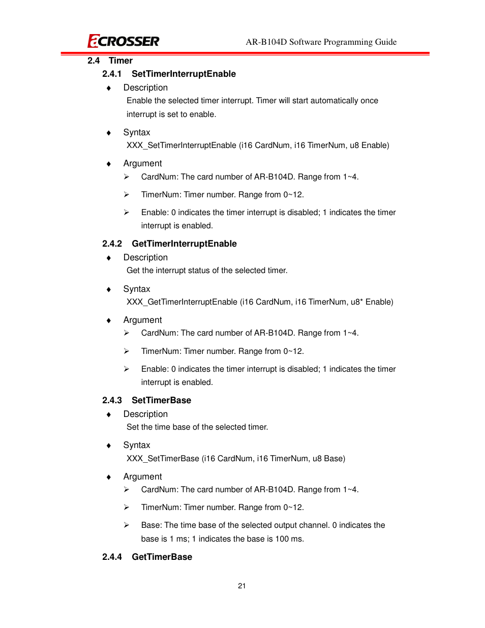 Acrosser AR-B104D User Manual | Page 25 / 27