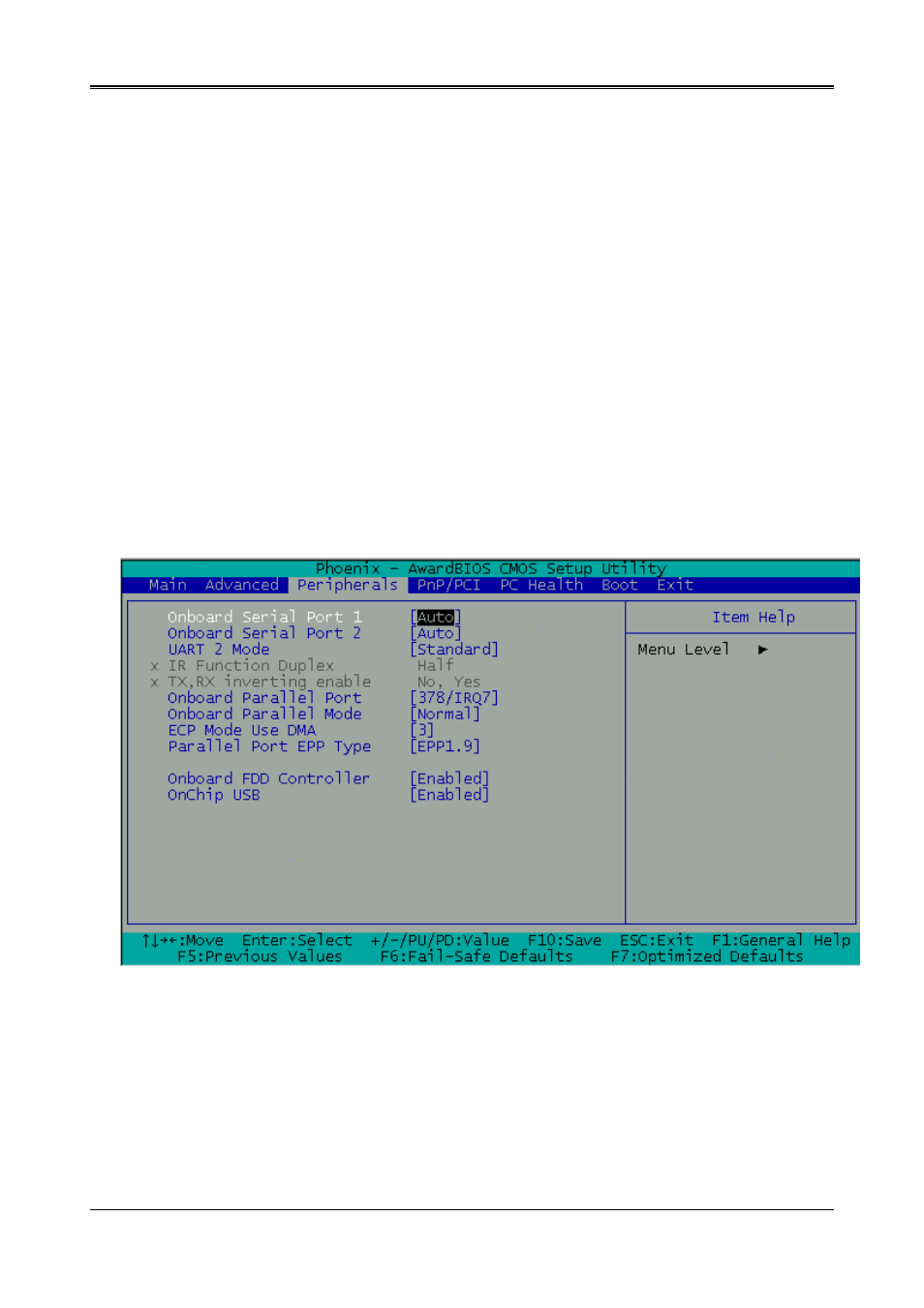 3 peripherals | Acrosser AR-B1651 User Manual | Page 20 / 30