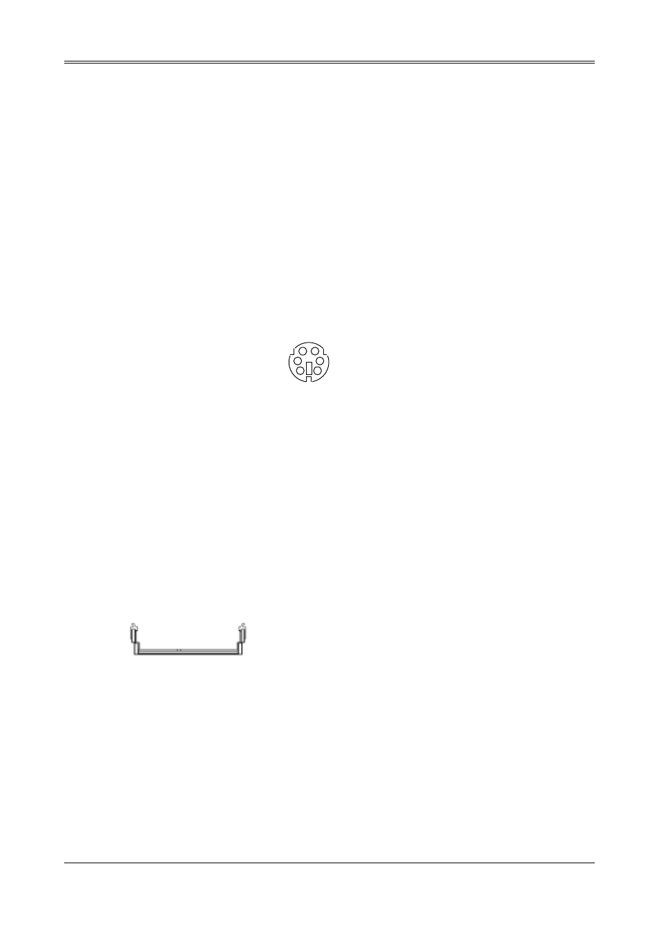 2 system settings, 1 keyboard & mouse connector (km1) | Acrosser AR-B1651 User Manual | Page 8 / 29