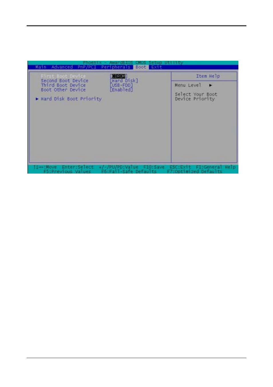 5 boot setup | Acrosser AR-B1520 User Manual | Page 21 / 25