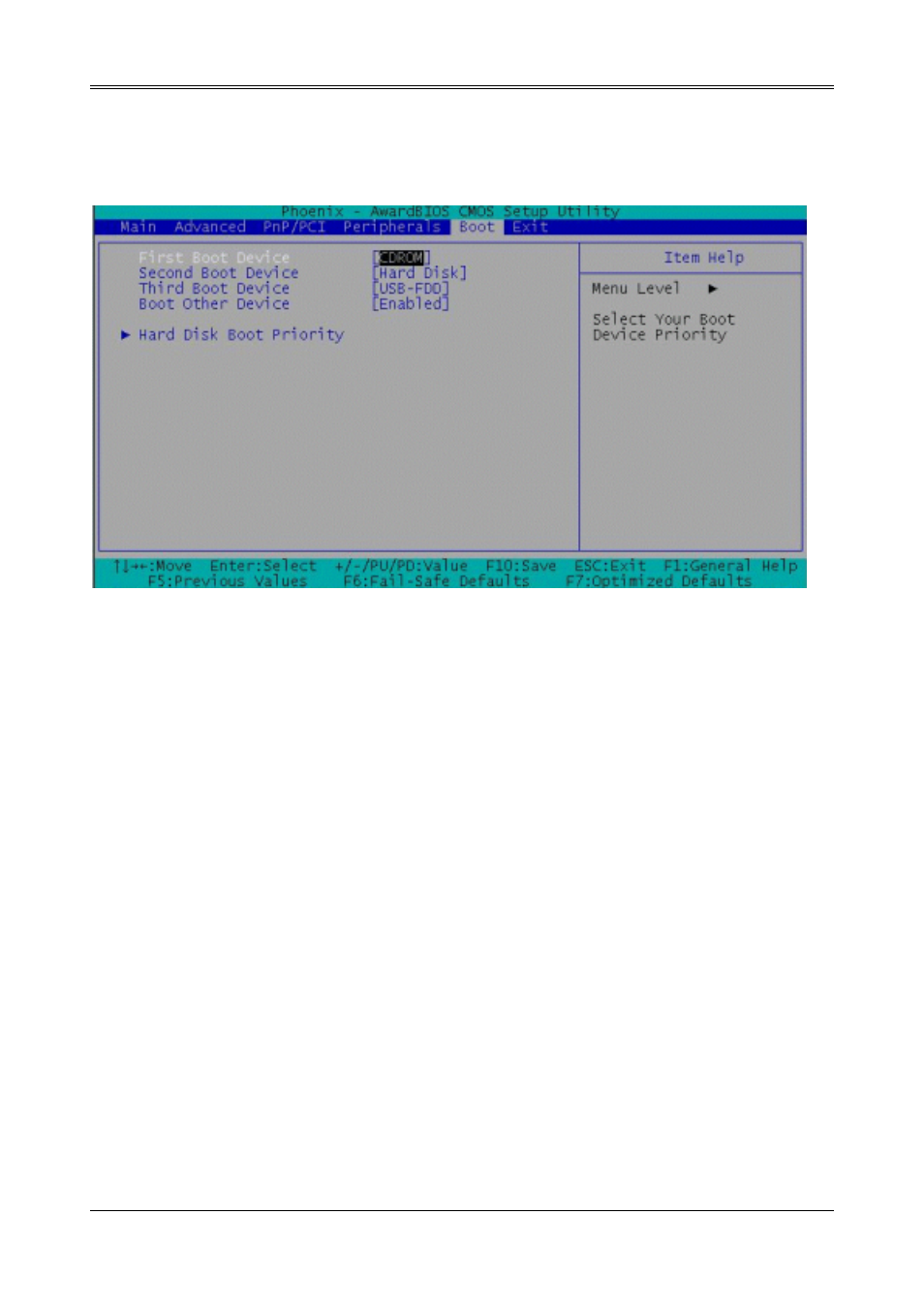 5 boot setup | Acrosser AR-B1520 User Manual | Page 20 / 24