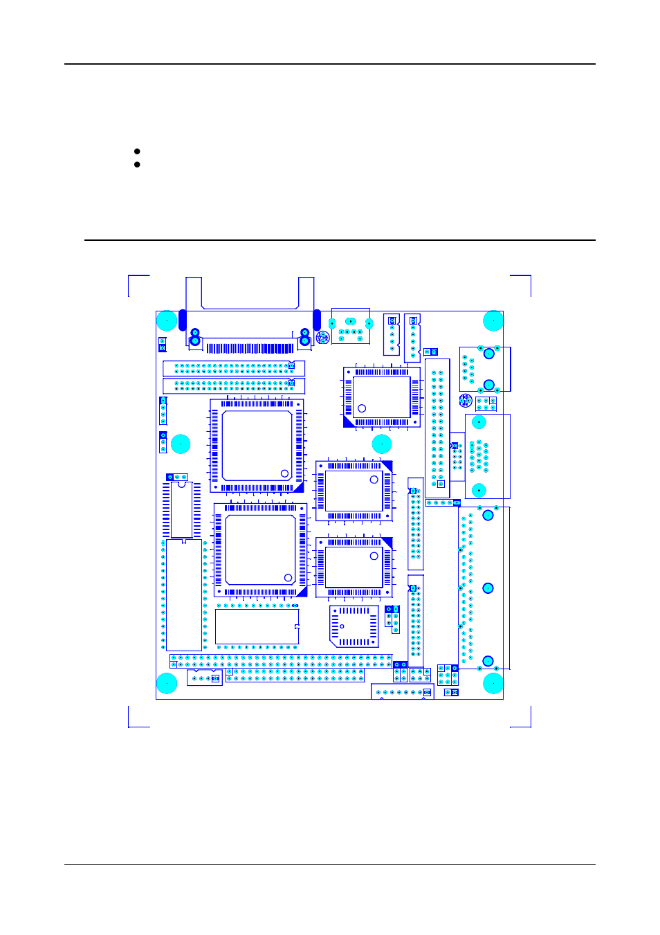 Setting up the system, 1 overview, U3 cn5 jp1 | J10 figure 3-1 external system location | Acrosser AR-B9622 User Manual | Page 19 / 57