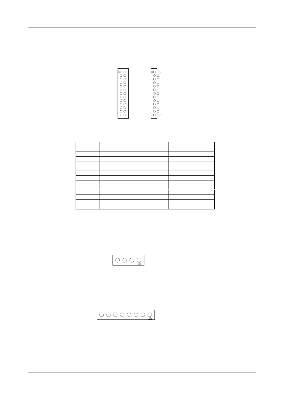 7 parallel port connector (cn8 & cn9), 8 power connector (j7 & j8) | Acrosser AR-B9622 User Manual | Page 25 / 57