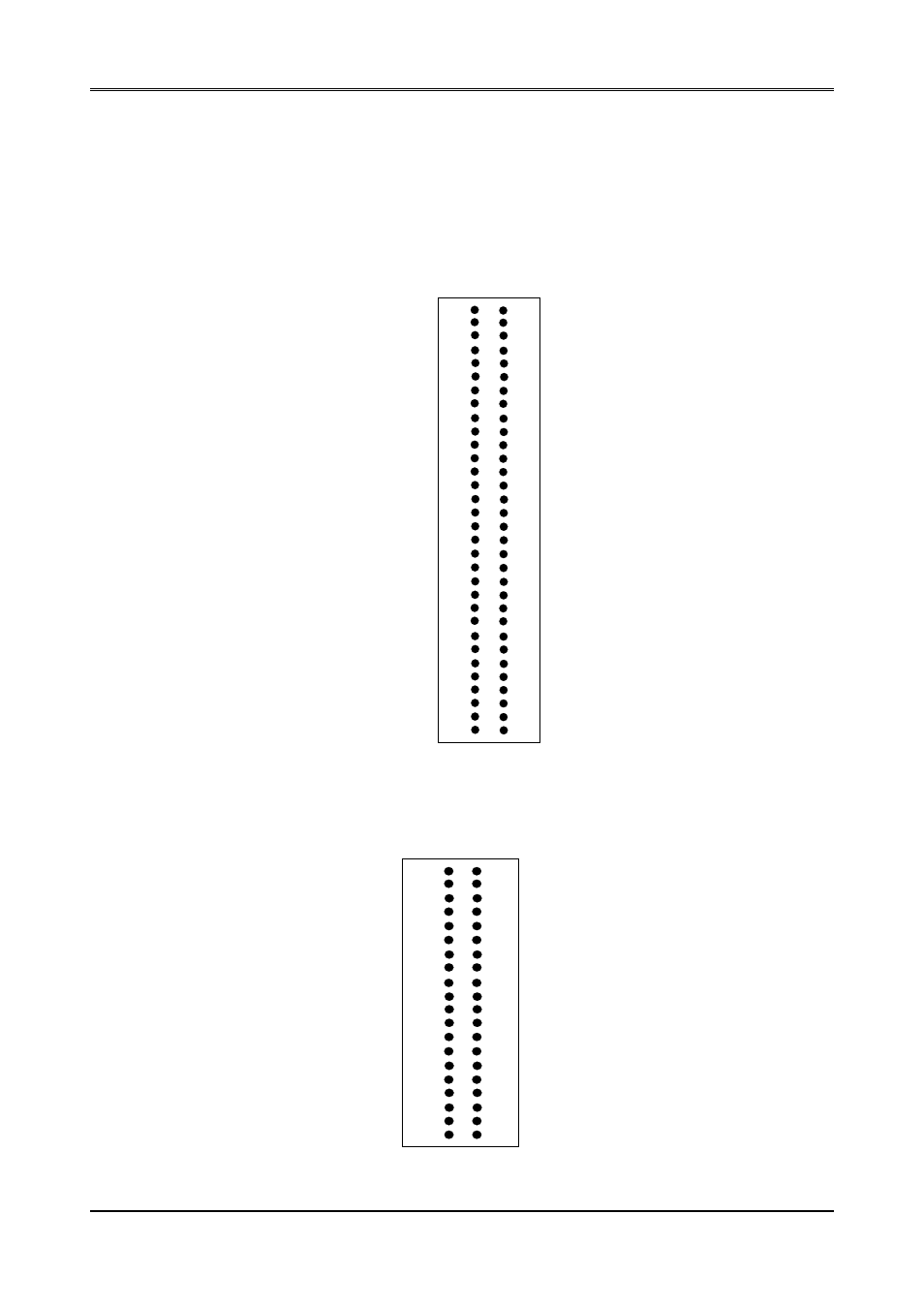 13 pc/104 connector (cn7 & cn8), 1 64 pin pc/104 connector – cn8 (bus a & b), 2 40 pin pc/104 connector - cn7 (bus c & d) | Pc/104 connector (cn7 & cn8) -10, 64 pin pc/104 connector – cn8 (bus a & b) -10, 40 pin pc/104 connector - cn7 (bus c & d) -10 | Acrosser AR-B1320 User Manual | Page 30 / 55