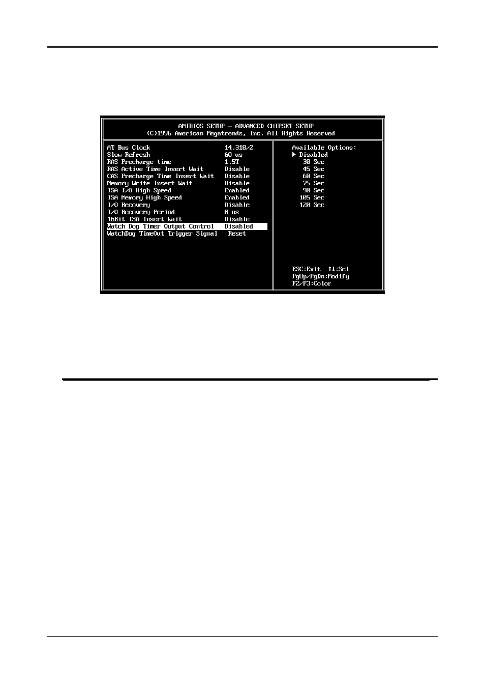 4 advanced chipset setup, At bus clock, Slow refresh | Ras precharge time, Ras active time insert wait, Isa i/o high speed, Advanced chipset setup -7 | Acrosser AR-B1320 User Manual | Page 45 / 55