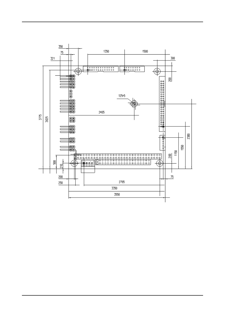 3 board dimensions, Board dimensions -3 | Acrosser AR-B1320 User Manual | Page 53 / 55