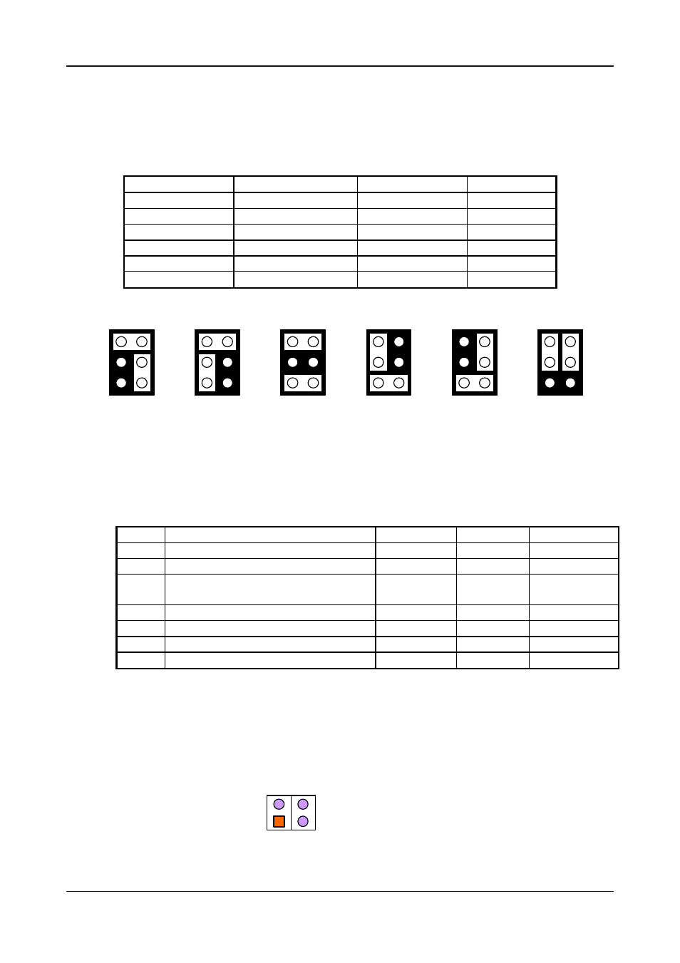 2 cpu base clock select (jp1), 3 switch settings (sw1), 4 external led header (j1) | Acrosser AR-B1320 User Manual | Page 24 / 57