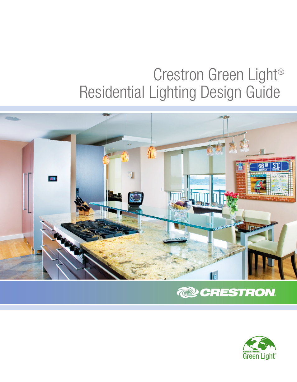 Crestron electronic Residential Lighting User Manual | 83 pages