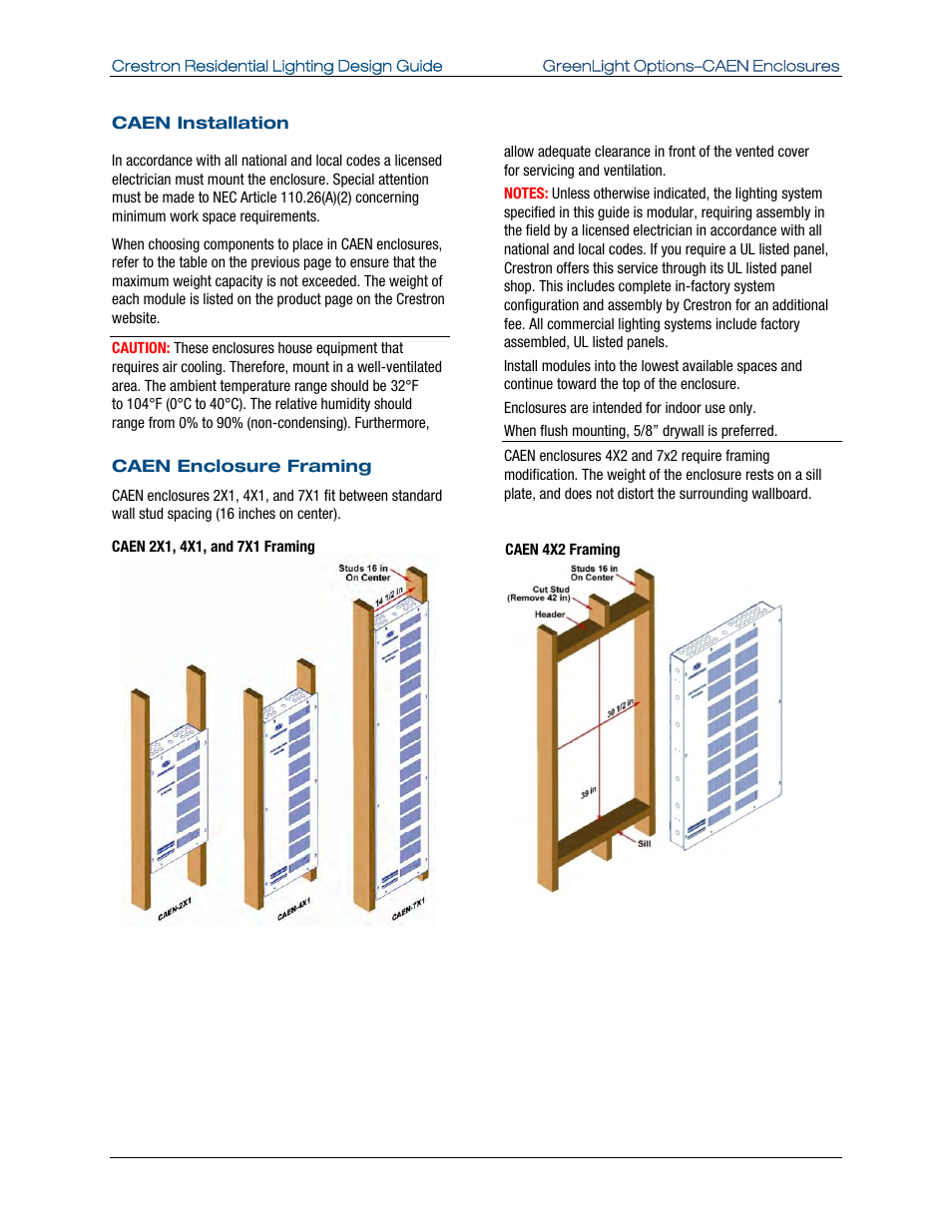 Crestron electronic Residential Lighting User Manual | Page 18 / 83