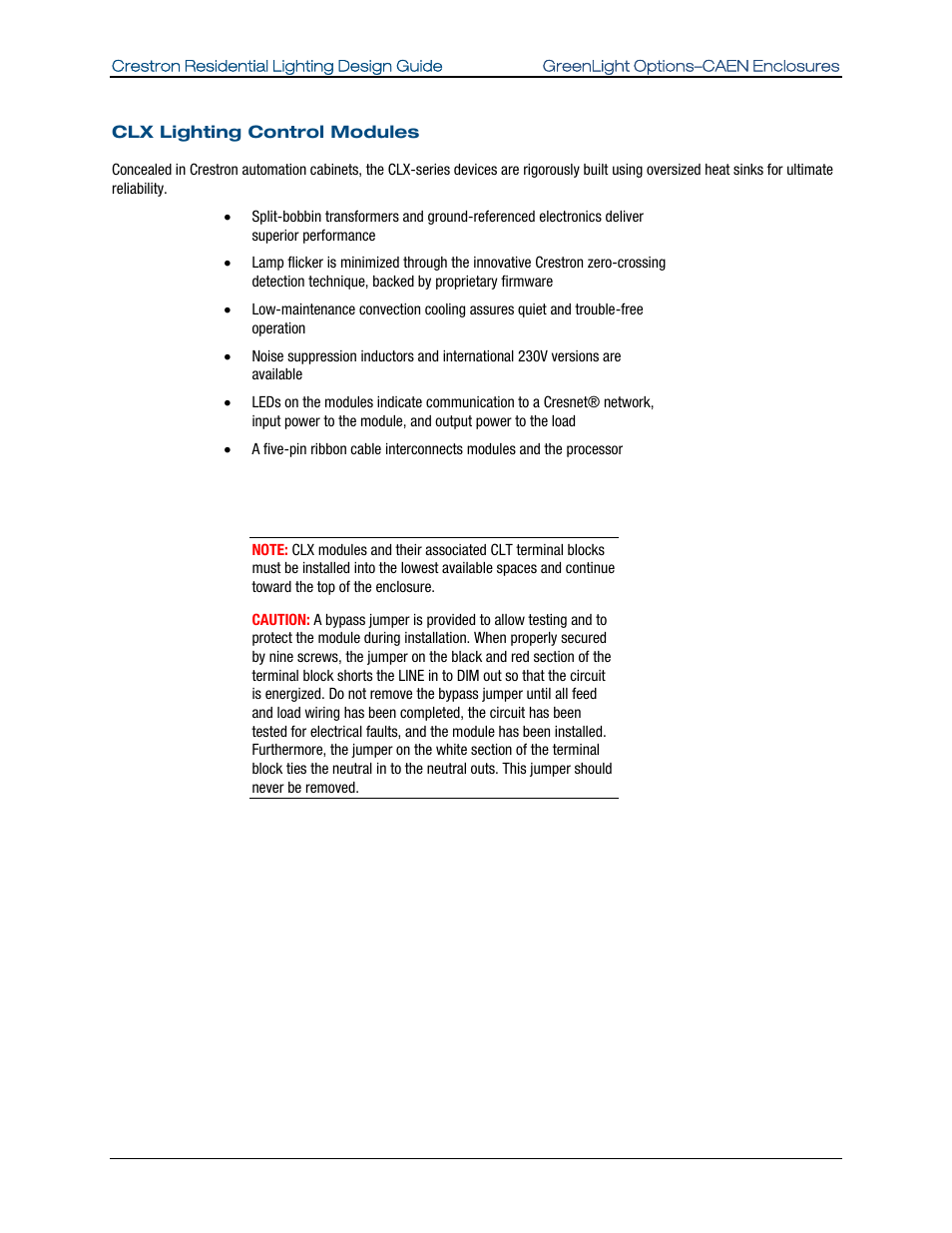 Crestron electronic Residential Lighting User Manual | Page 22 / 83