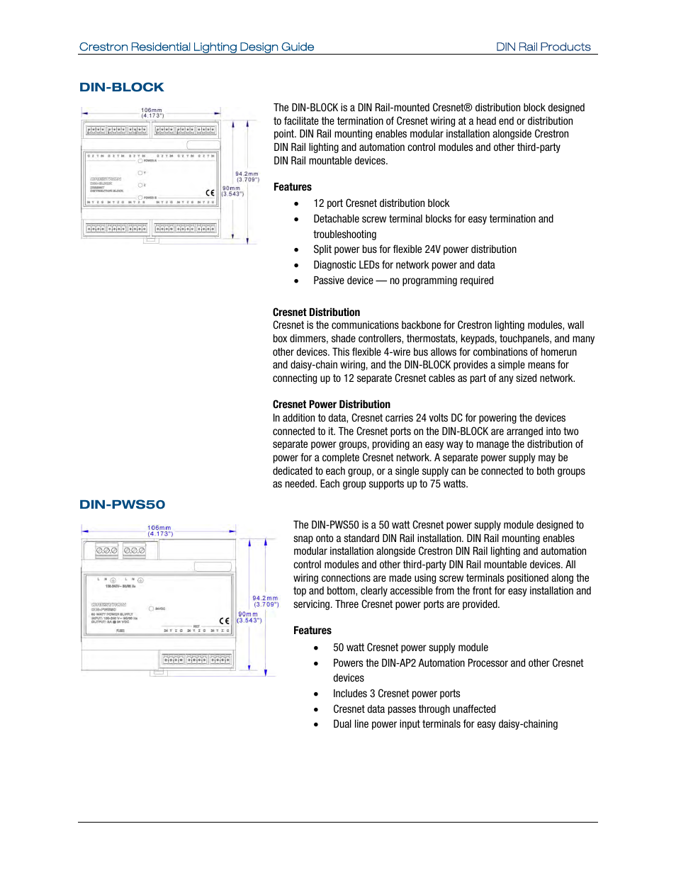 Crestron electronic Residential Lighting User Manual | Page 34 / 83